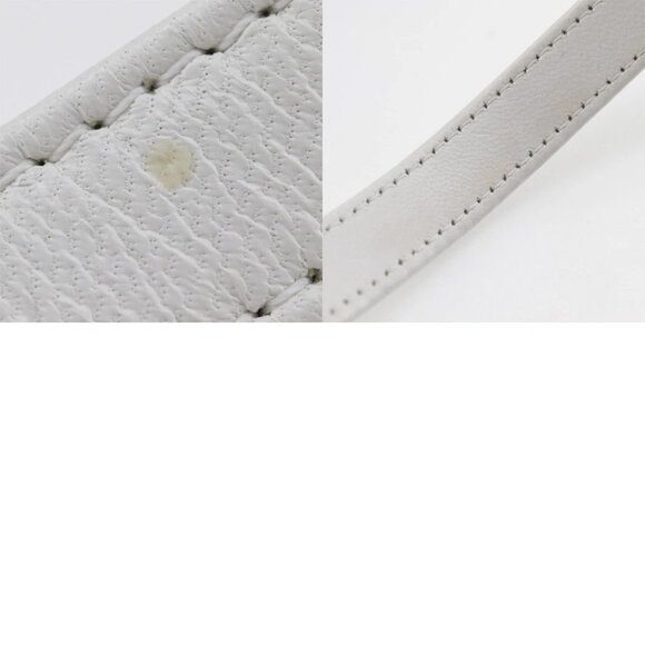 CHANEL Matelasse Shoulder Bag AS0584 White lambskin Women - Picture 7 of 10